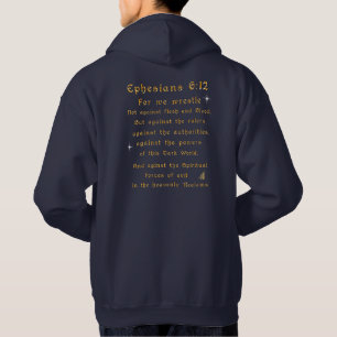 Fürchte dich nicht, denn ich bin mit dir, Bibelver Hoodie