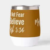 Fürchte dich nicht, glaube, Markus 5:36, Gold Flor (Links)