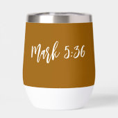 Fürchte dich nicht, glaube, Markus 5:36, Gold Flor (Rückseite)