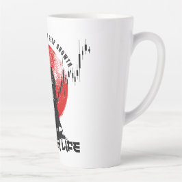 Fürchte dich nicht | Handelsmotivation | Samurai Milchtasse