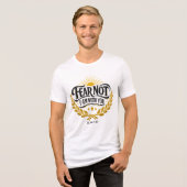 Fürchte Dich Nicht - ISA41v10 Tri-Blend Shirt (Vorderseite voll)