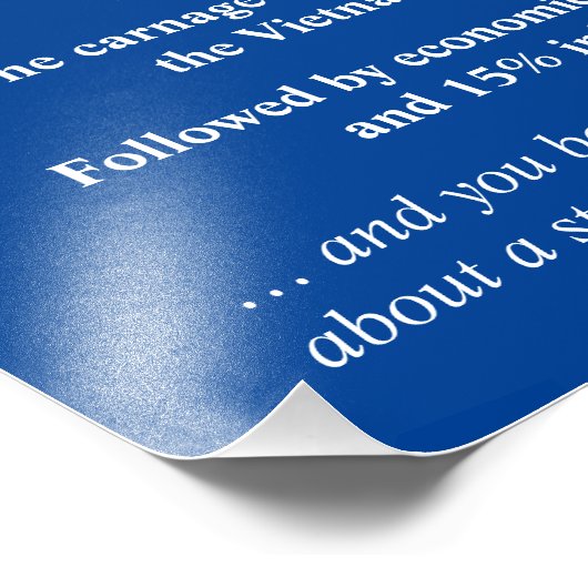 Fürchte dich nicht, Joe Biden zu unterstützen Fotodruck (Ecke)