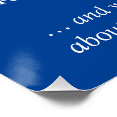 Fürchte dich nicht, Joe Biden zu unterstützen Poster (Ecke)