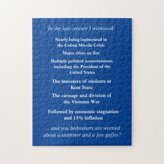 Fürchte dich nicht, Joe Biden zu unterstützen Puzzle (Vertikal)