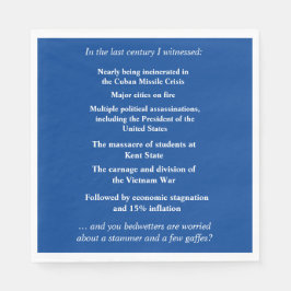 Fürchte dich nicht, Joe Biden zu unterstützen Serviette