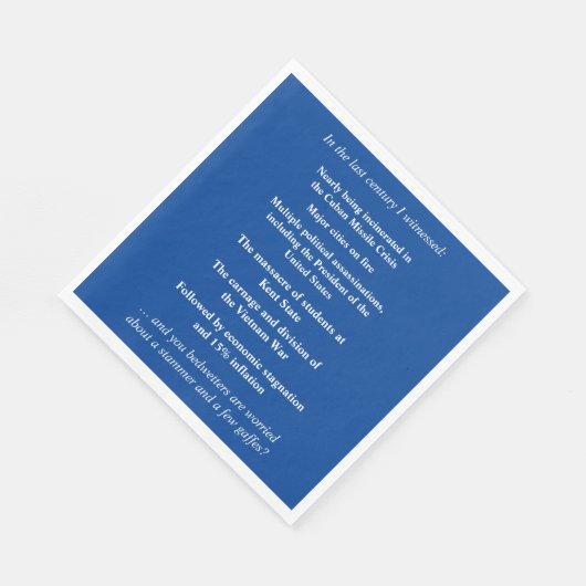 Fürchte dich nicht, Joe Biden zu unterstützen Serviette (Ecke)