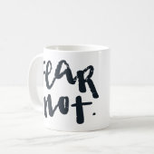 Fürchte dich nicht kaffeetasse (Vorderseite Links)