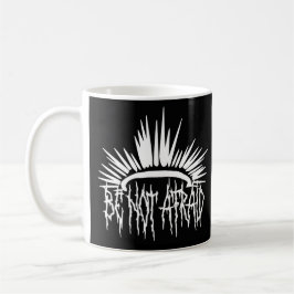 Fürchte dich nicht Metall-Schriftart Christlich Go Kaffeetasse