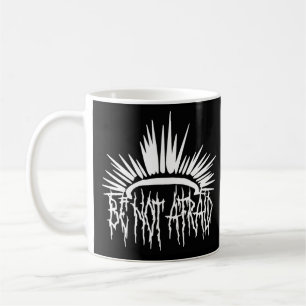 Fürchte dich nicht Metall-Schriftart Christlich Go Kaffeetasse