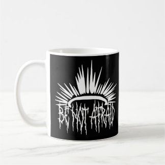 Fürchte dich nicht Metall-Schriftart Christlich Go Kaffeetasse