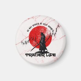 Fürchte dich nicht | Motivation | Samurai N Marble Magnet