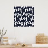 Fürchte dich nicht poster (Küche)