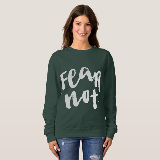 Fürchte dich nicht sweatshirt (Vorne ganz)