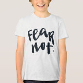 Fürchte dich nicht Tri-Blend shirt (Vorderseite)