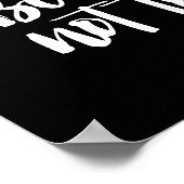 Fürchte dich nicht, versagen, ängstlich, nicht zu poster (Ecke)