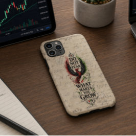 Fürchte Dich Nicht Vintage-Letter-Phoenix-Design Case-Mate iPhone Hülle
