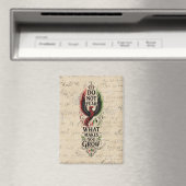 Fürchte dich nicht Vintage-Letter-Phoenix-Design Magnet (In Situ (Geschirrspüler))