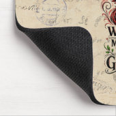 Fürchte dich nicht Vintage-Letter-Phoenix-Design Mousepad (Ecke)