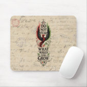 Fürchte dich nicht Vintage-Letter-Phoenix-Design Mousepad (Mit Mouse)