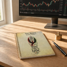 Fürchte dich nicht Vintage Phoenix Wachstumsdesign Planer