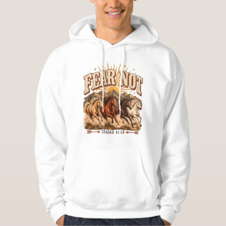 Fürchte dich nicht, Wildpferde, Christliche Glaube Hoodie