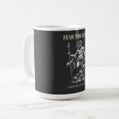 Fürchte die Tiefe – Poseidon Mythisch  Kaffeetasse (Vorderseite Links)