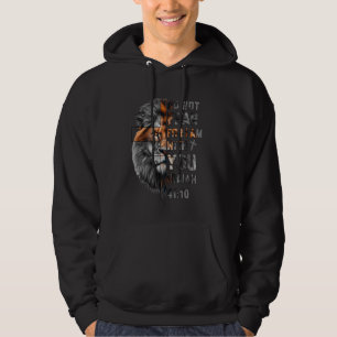 Fürchte mich nicht, dass ich bei dir bin Isaiah 41 Hoodie