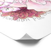 Fürchte nicht inspirierende Zitat Bibel Isaiah 41  Poster (Ecke)