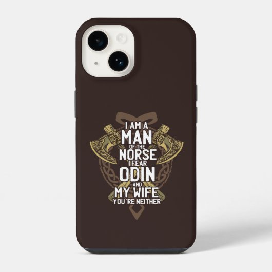 Fürchte Odin iPhone Hülle (Rückseite)