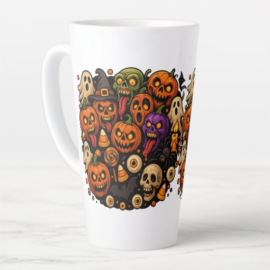 Furchteinflößender Wahnsinn Milchtasse (Linke Ecke)