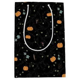 Furchteinflößender Wein für Halloween Mittlere Geschenktüte