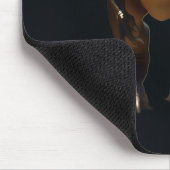 **"Furchteinflößendes Grinsen: Der schmunzelnde T- Mousepad (Ecke)