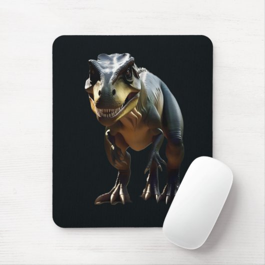 **"Furchteinflößendes Grinsen: Der schmunzelnde T- Mousepad (Mit Mouse)