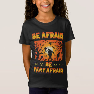 fürchten, sehr ängstlich zu sein - beängstigendes T-Shirt