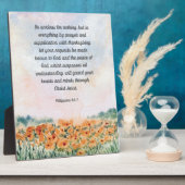 Fürchten Sie sich auf nichts Bibelverse Bild 8x10 Fotoplatte (Seite)