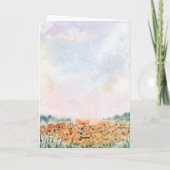 Fürchten Sie sich auf nichts Christliches Bibelver Dankeskarte (Rückseite)