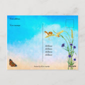 Fürchten Sie sich auf nichts Philippinen 4:6 Postkarte (Rückseite)