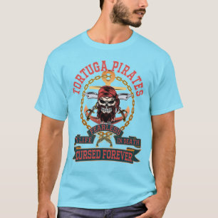 FÜRCHTENLOSE TORTUGA-PIRATEN T-Shirt