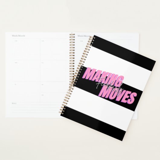 Furchterregend bewegtes Notebook Planer (Anzeige)