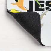 Furchterregender Jesus Mousepad (Ecke)