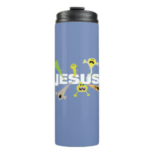 Furchterregender Jesus Thermosbecher