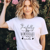 Furchterregender und wunderbar gemachter Minimalis T-Shirt