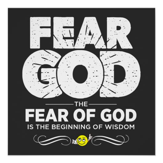 Furchtgott Poster (Vorderseite)