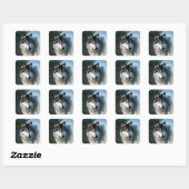 Furchtlos der arktische Wolf, Stickers (Blatt)