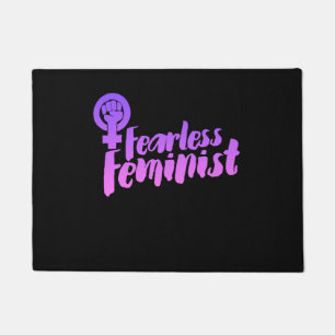 Furchtlos Feminist Fußmatte