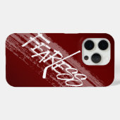 Furchtlos (Hockey) Case-Mate iPhone Hülle (Rückseite (Horizontal))