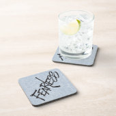 Furchtlos (Hockey) Getränkeuntersetzer (Rechte Seite)