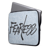 Furchtlos (Hockey) Laptopschutzhülle (Vorderseite Links)