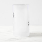 Furchtlos (Hockey) Mattglas Bierglas (Mittel)