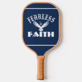 Furchtlos im Glauben ✝  Pickleball Schläger (Rückseite)